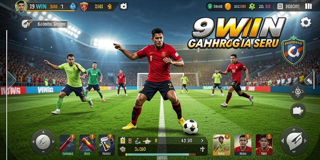 Tampilan gameplay <strong>9WIN</strong> yang menarik dan penuh aksi olahraga.
