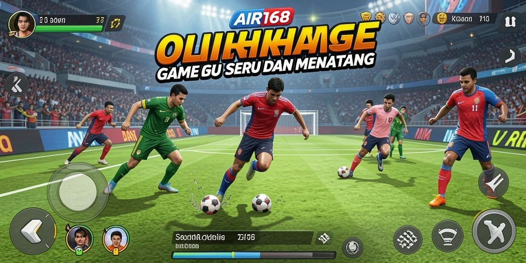 Screenshot utama AIR168 menampilkan gameplay yang penuh aksi dan grafis berkualitas tinggi.