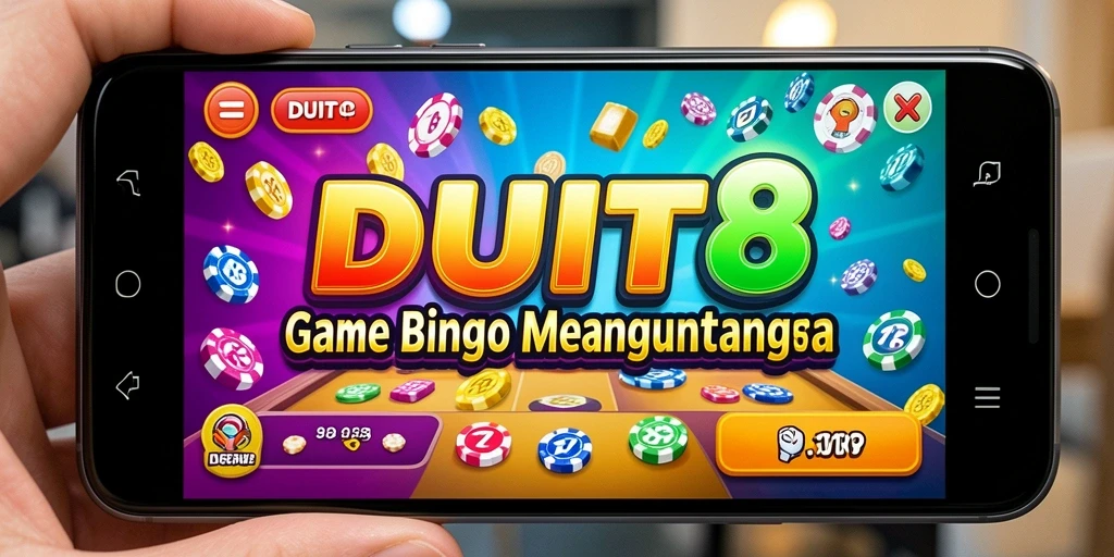 Tampilan permainan Bingo di DUIT8 yang seru dan interaktif.