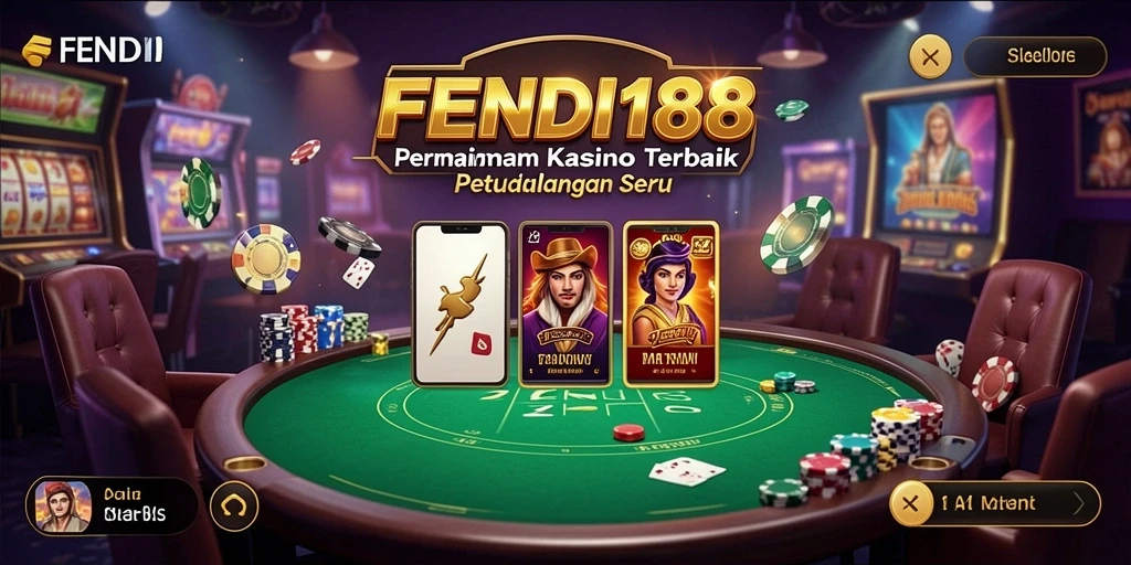 Tangkapan layar menunjukkan gameplay seru dari FENDI188 dalam kategori Kasino.