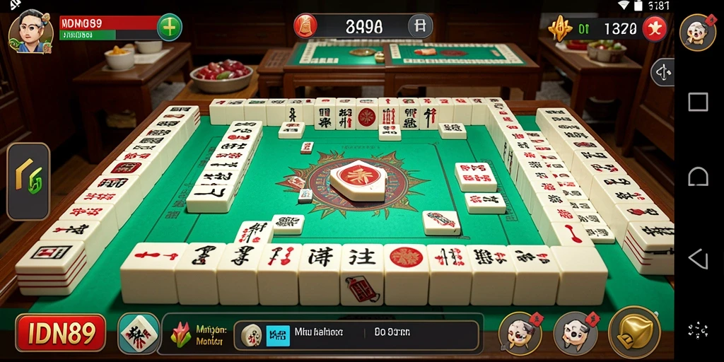 Tampilan gameplay seru dan menantang dalam IDN89.