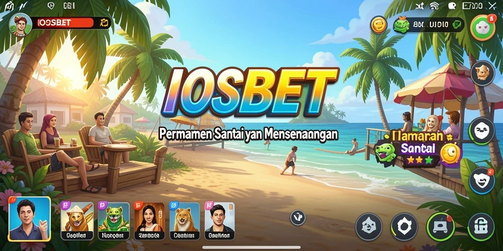 Screenshot gameplay <strong>IOSBET</strong> menampilkan aksi seru dan interaksi sosial.