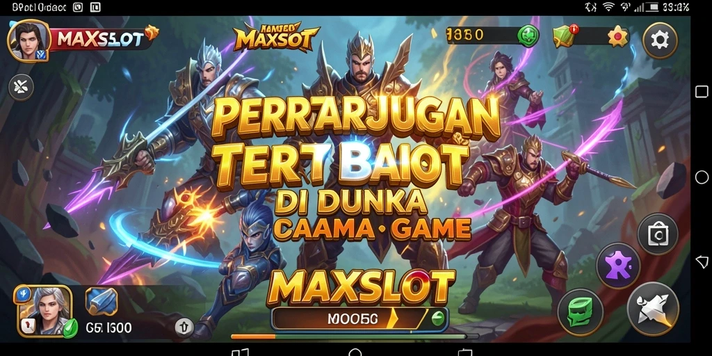 Gameplay seru dan grafis menawan dalam MAXSLOT.