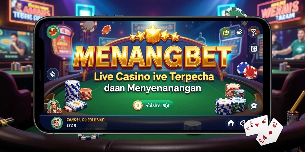 Tampilan gameplay menarik dalam sesi Live Casino di MENANGBET.