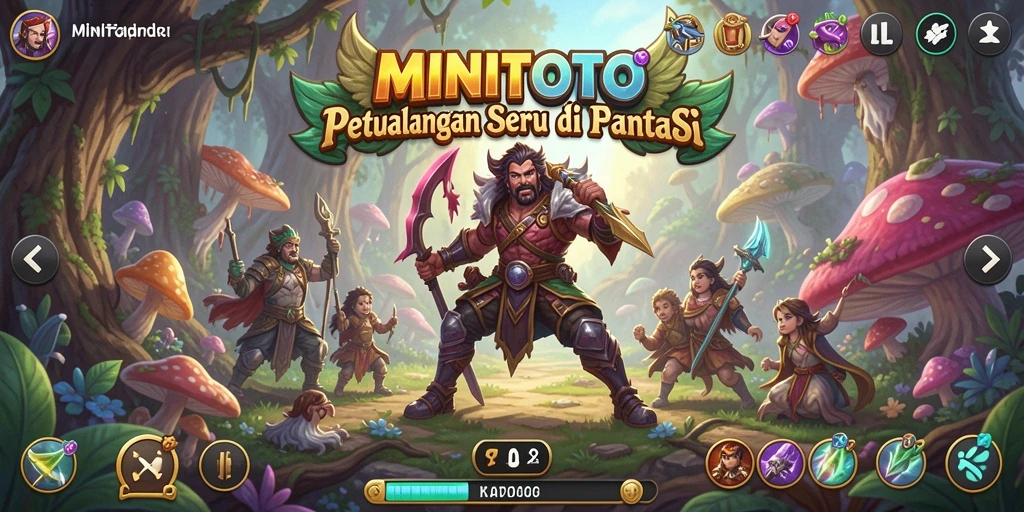 Tampilan epic dari gameplay seru MINITOTO yang memukau.