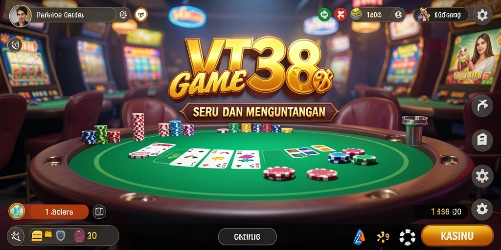 Tampilan gameplay VT38 yang menakjubkan dan mengasyikkan.