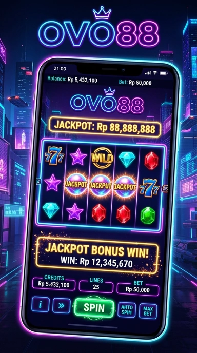 Screenshot fitur unggulan yang tersedia di ovo88.